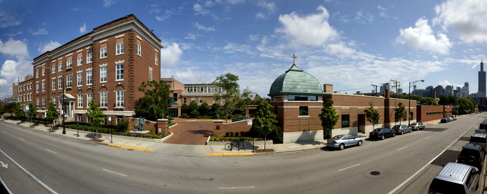 Panoramic view of Mercy Home