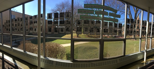 Learning Center Hallway for Women's History Month