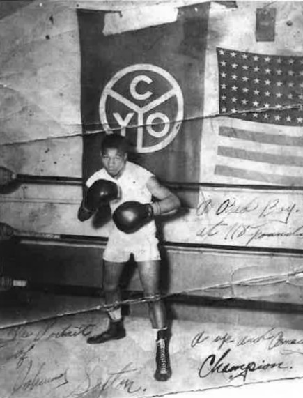 CYO Boxer at Mercy Home.