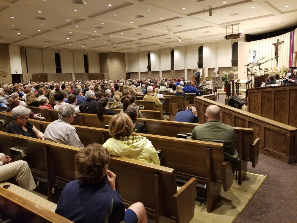 St. Barnabas Church packed for an event