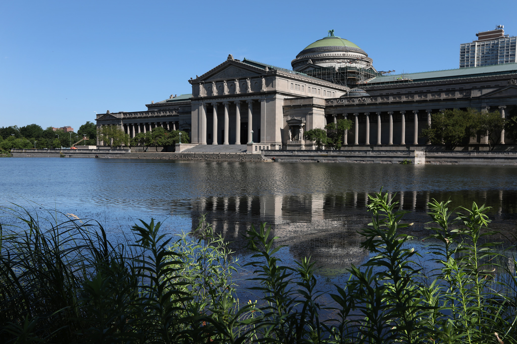 Exterior of the Museum of Science and Industry