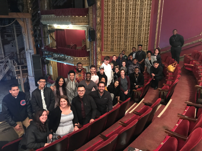 Mercy Home kids seeing "Hamilton"