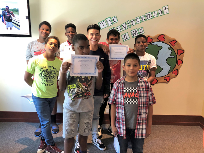 Summer enrichment program group