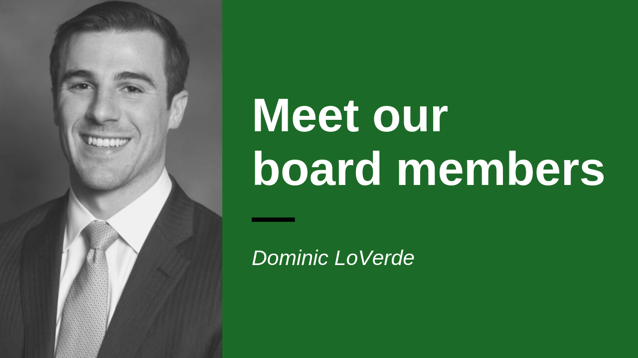 Headshot of board member Dominic LoVerde
