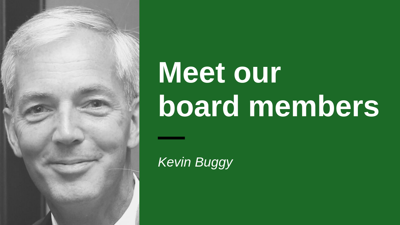 Headshot of board member Kevin Buggy