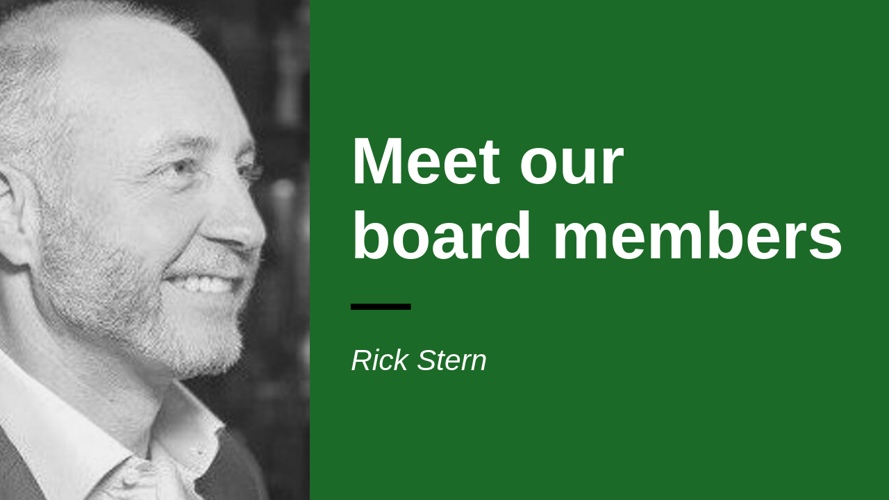 Headshot of board member Rick Stern