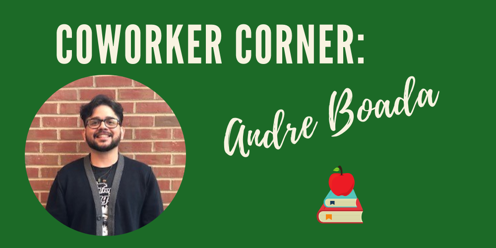 Coworker Corner: headshot of Andre Boada