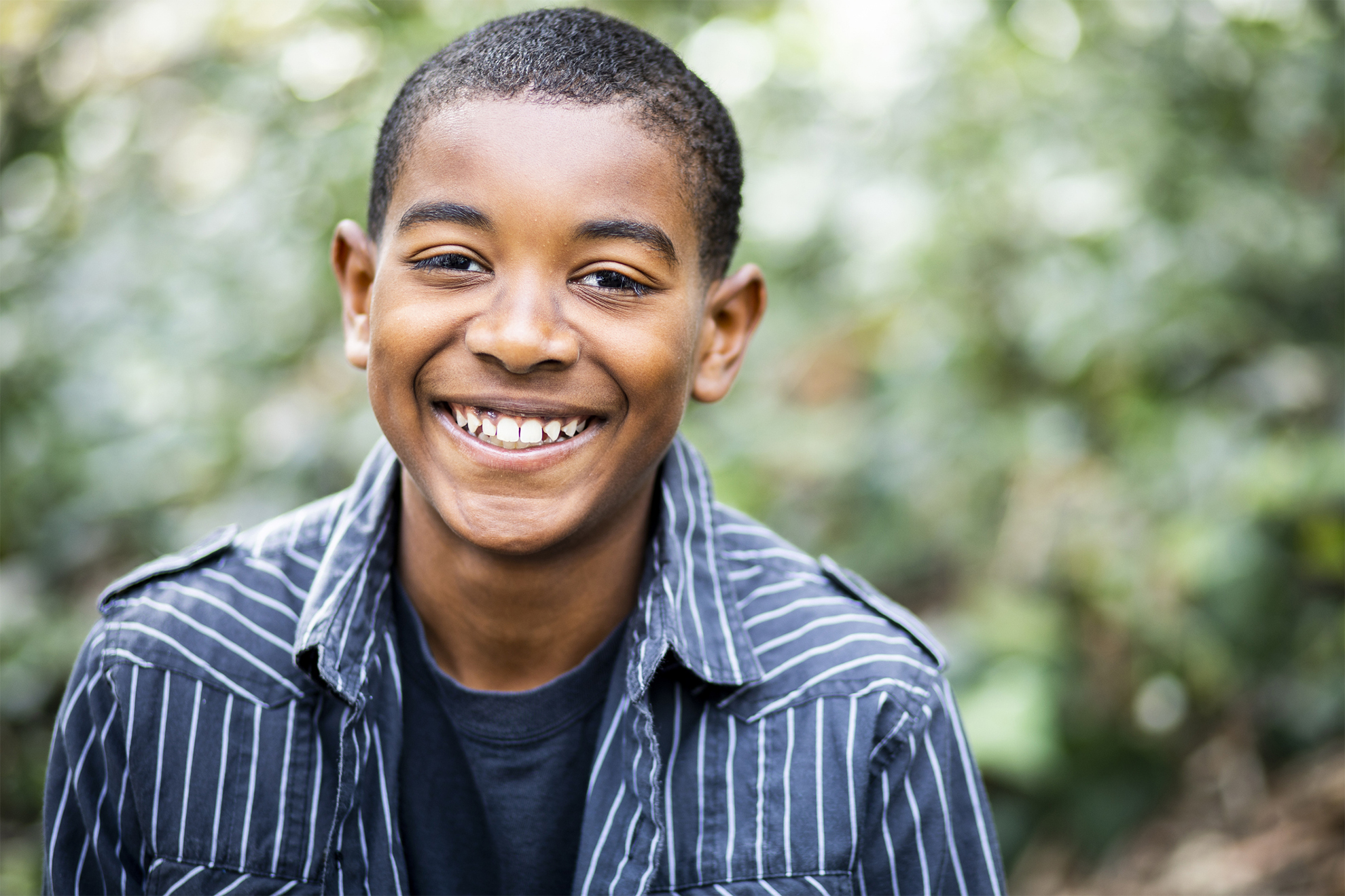 Smiling young boy