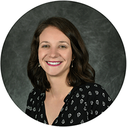 head shot of Andrea Rosenberg, M. Ed.