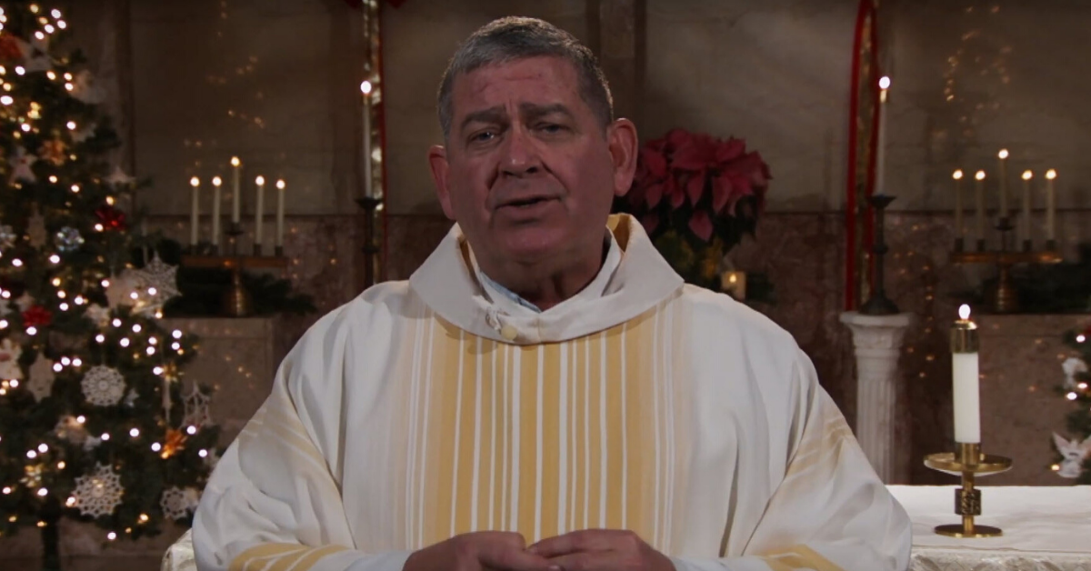 Fr. Scott Donahue preaching on The Baptism of the Lord