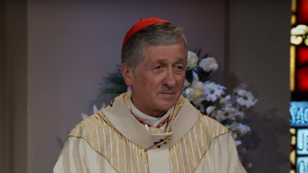 Cardinal Blase Cupich preaching