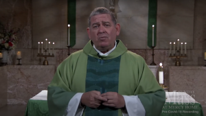 Fr. Scott Donahue preaching