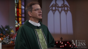 Fr. Tom Baldonieri preaching