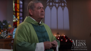 Fr. Scott Donahue preaching