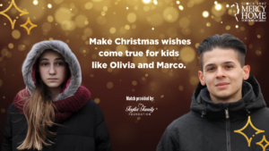 Make Christmas wishes come true for kids like Olivia and Marco