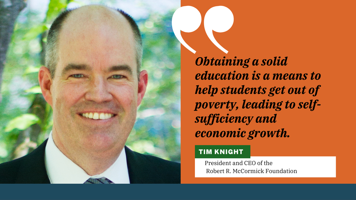 The McCormick Foundation Helps Families and Communities Thrive