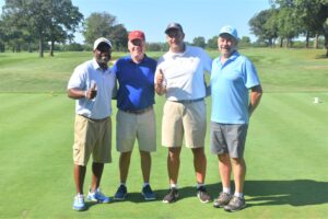 Group of golfers