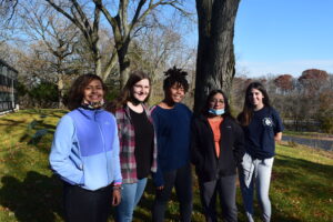 Young women on retreat